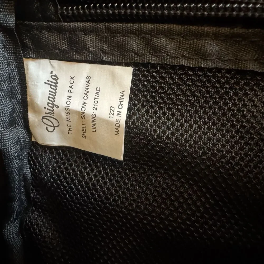 Microsoft Origaudio Mission Pack Laptop Backpack Gray Corporate Tech Bag NEW